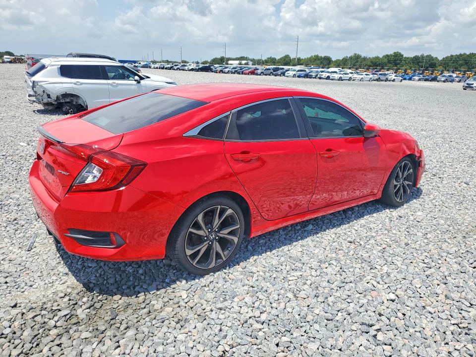 Photo 3 from auction – 2020 HONDA CIVIC with VIN 2HGFC2F86LH548337
