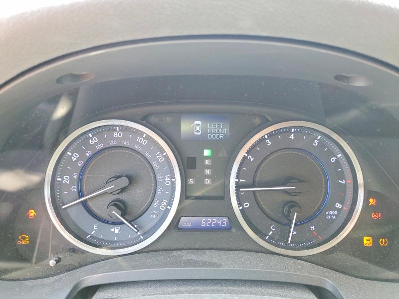 Photo 9 from auction – 2012 LEXUS IS with VIN JTHBE5C25C5028645