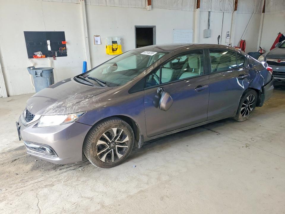HONDA CIVIC 2013 with VIN 19XFB2F91DE076166 - Photo from auction