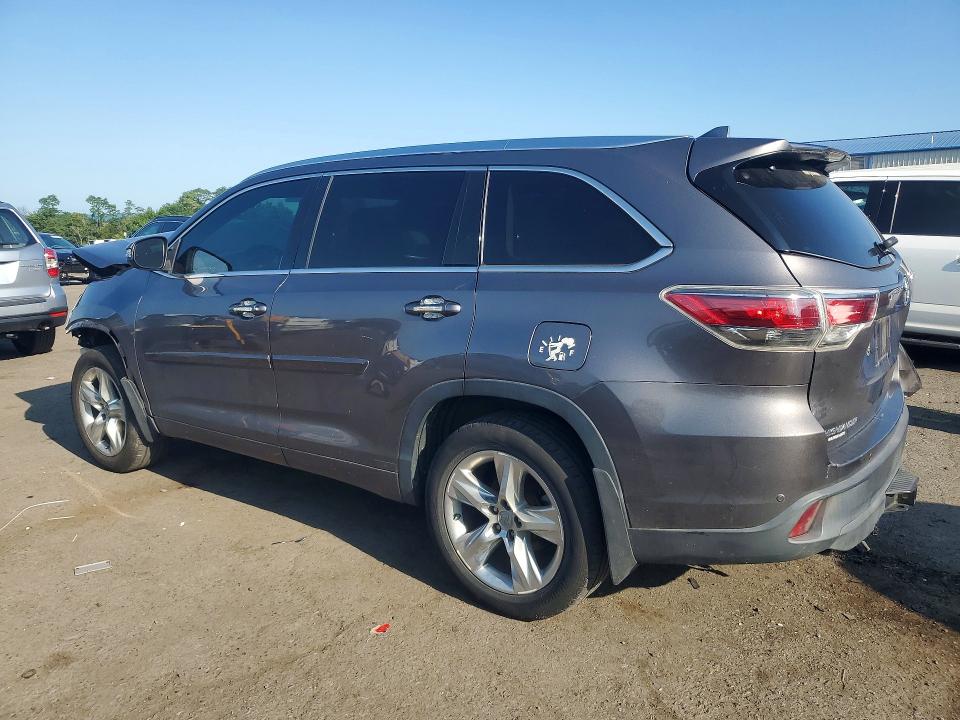 Photo 2 from auction – 2015 TOYOTA HIGHLANDER with VIN 5TDDKRFH5FS137521