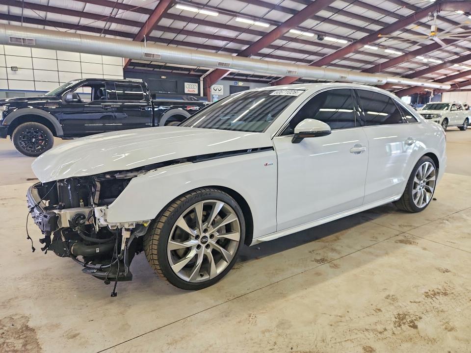 AUDI A4 2022 with VIN WAUEAAF43NN004473 - Photo from auction