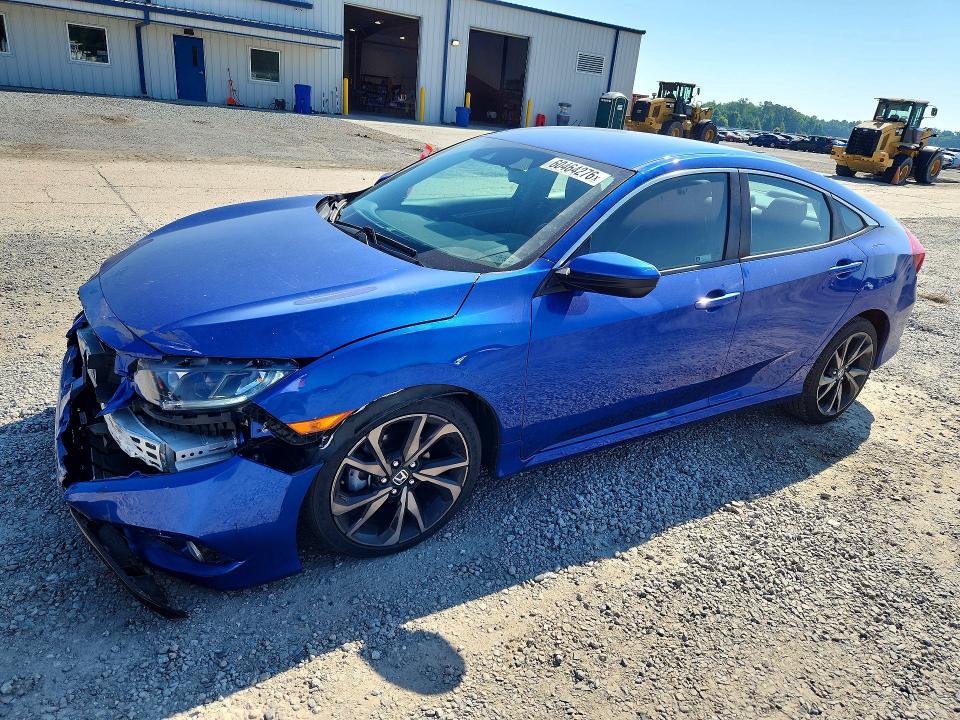 HONDA CIVIC 2020 with VIN 2HGFC2F88LH593490 - Photo from auction