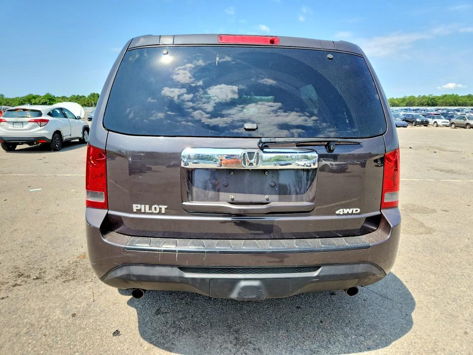 Photo 6 from auction – 2014 HONDA PILOT with VIN 5FNYF4H24EB016550