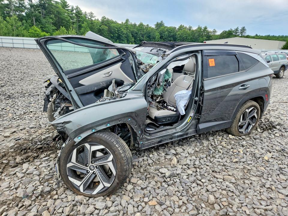 HYUNDAI TUCSON 2022 with VIN 5NMJECAE6NH044948 - Photo from auction