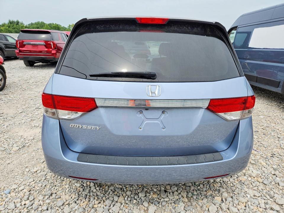Photo 6 from auction – 2014 HONDA ODYSSEY with VIN 5FNRL5H41EB057898