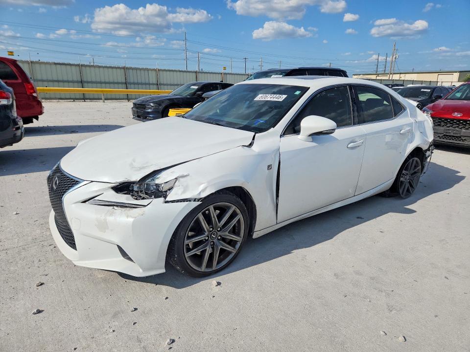LEXUS IS 2016 with VIN JTHBA1D2XG5010358 - Photo from auction