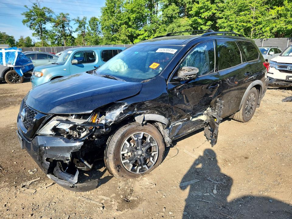 Photo 1 from auction – 2019 NISSAN PATHFINDER with VIN 5N1DR2MM0KC637273