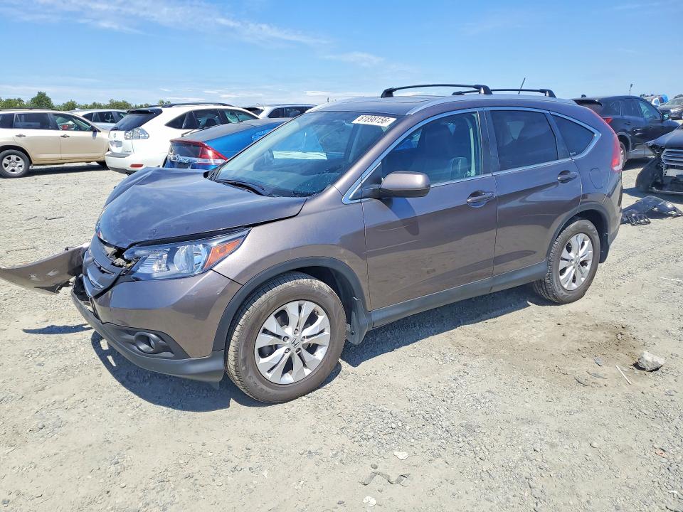 HONDA CR-V 2012 with VIN 5J6RM3H79CL007525 - Photo from auction