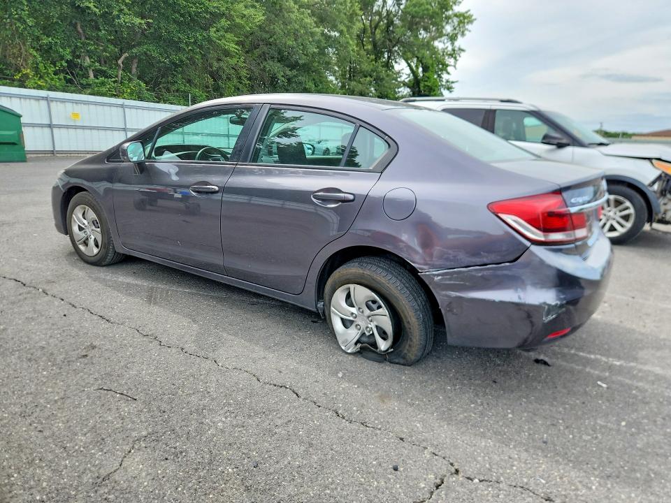 Photo 2 from auction – 2014 HONDA CIVIC with VIN 2HGFB2F50EH541332