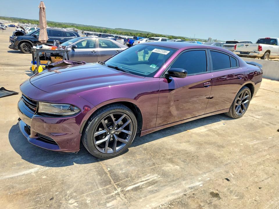 DODGE CHARGER 2022 with VIN 2C3CDXBG5NH110957 - Photo from auction