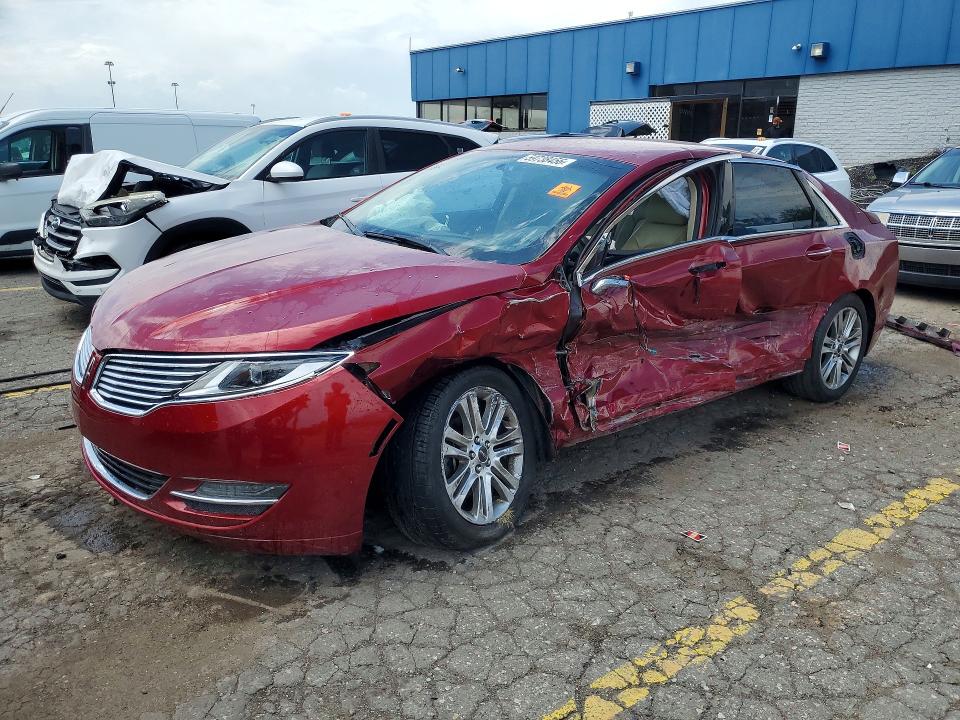 LINCOLN MKZ 2013 with VIN 3LN6L2G99DR819995 - Photo from auction