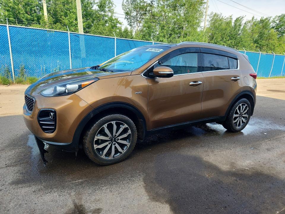 KIA SPORTAGE 2017 with VIN KNDPNCAC2H7057796 - Photo from auction