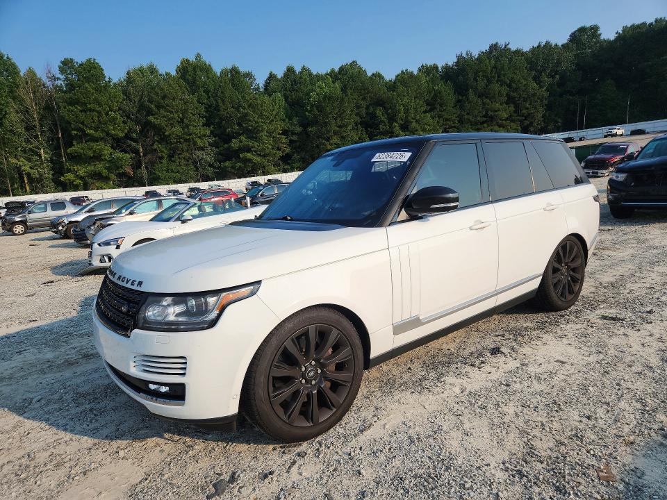 LAND ROVER RANGE ROVER 2016 with VIN SALGS2EF5GA260876 - Photo from auction
