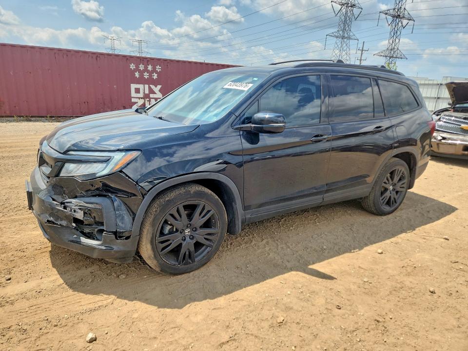 HONDA PILOT 2021 with VIN 5FNYF6H76MB058806 - Photo from auction