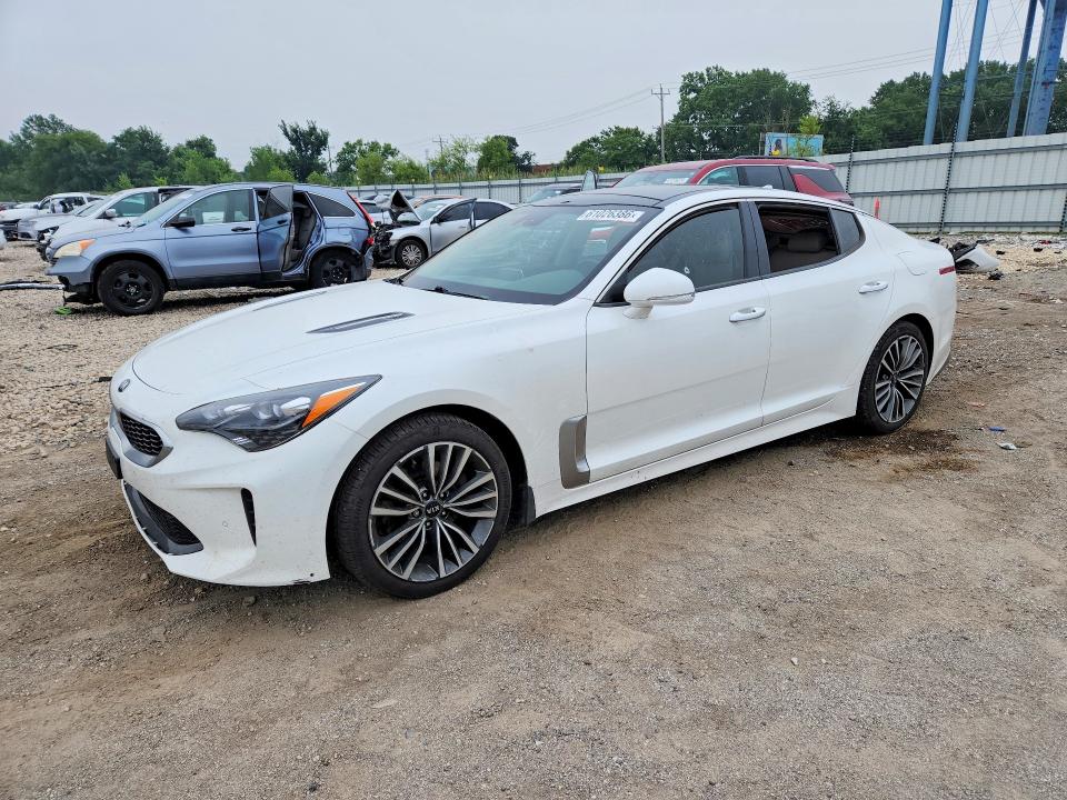 KIA STINGER 2019 with VIN KNAE25LA1K6061484 - Photo from auction