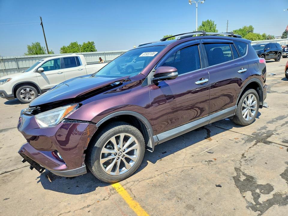 TOYOTA RAV4 2017 with VIN 2T3DFREV7HW558606 - Photo from auction