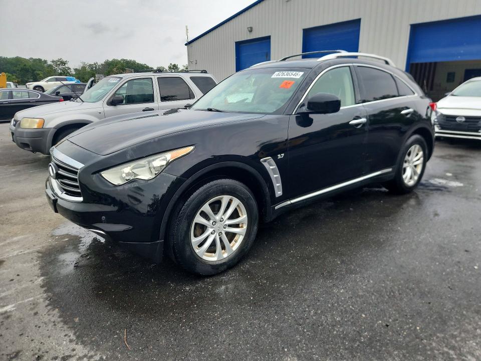 INFINITI QX70 2016 with VIN JN8CS1MW2GM400600 - Photo from auction
