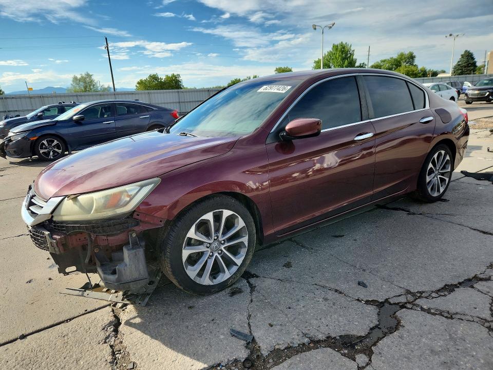 HONDA ACCORD 2013 with VIN 1HGCR2F55DA271641 - Photo from auction