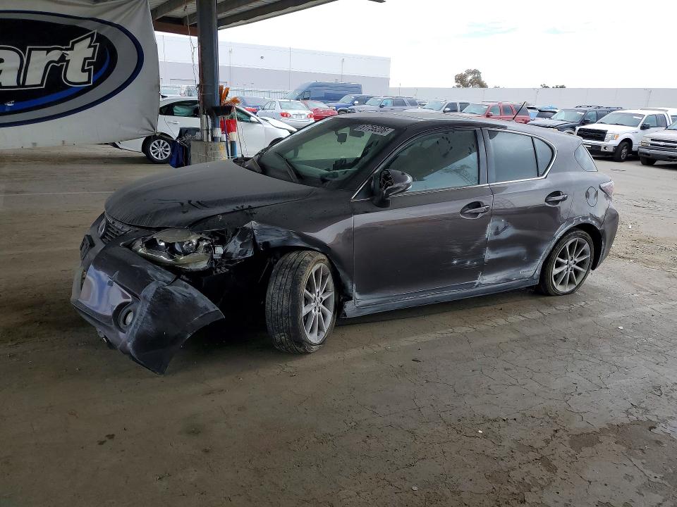 LEXUS CT 2013 with VIN JTHKD5BHXD2133502 - Photo from auction