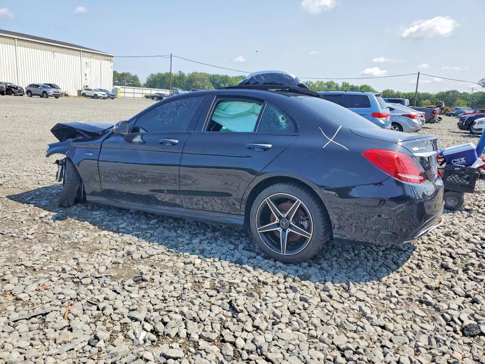 Фото 2 с аукциона – 2018 MERCEDES-BENZ C с VIN 55SWF6EB8JU260301