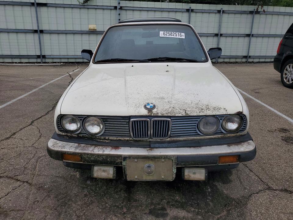 Photo 5 from auction – 1986 BMW 325 with VIN WBAAE6409G0704997