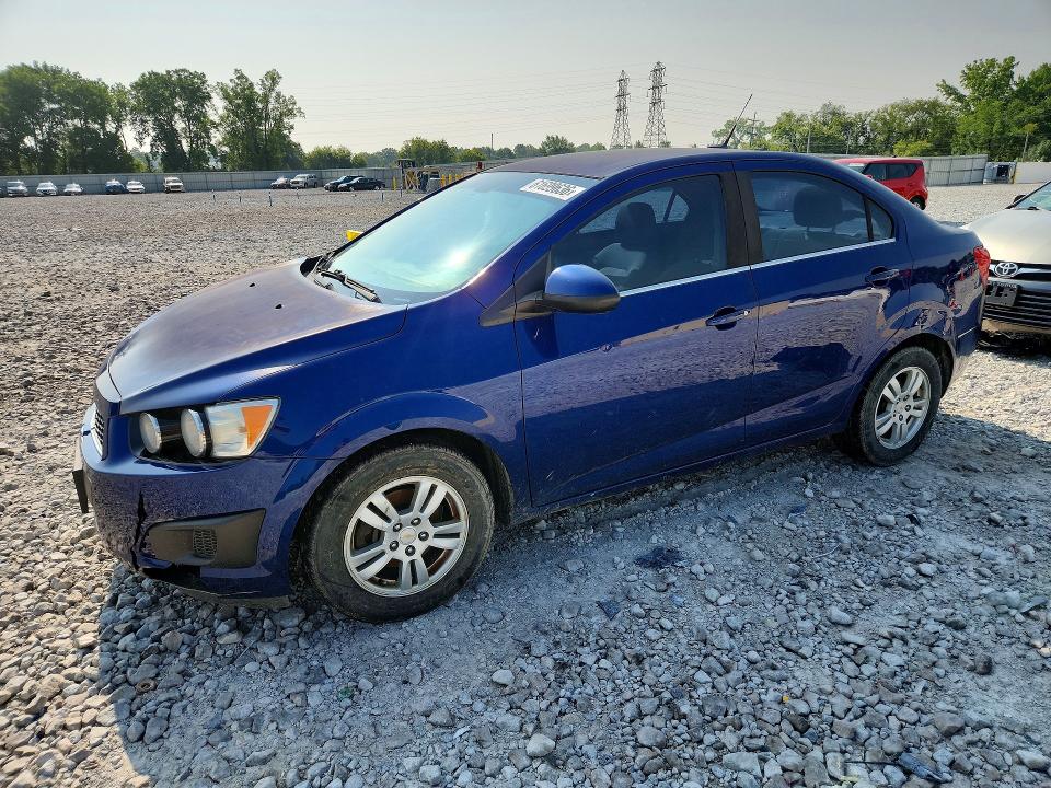 CHEVROLET SONIC 2012 with VIN 1G1JC5SH1C4188402 - Photo from auction