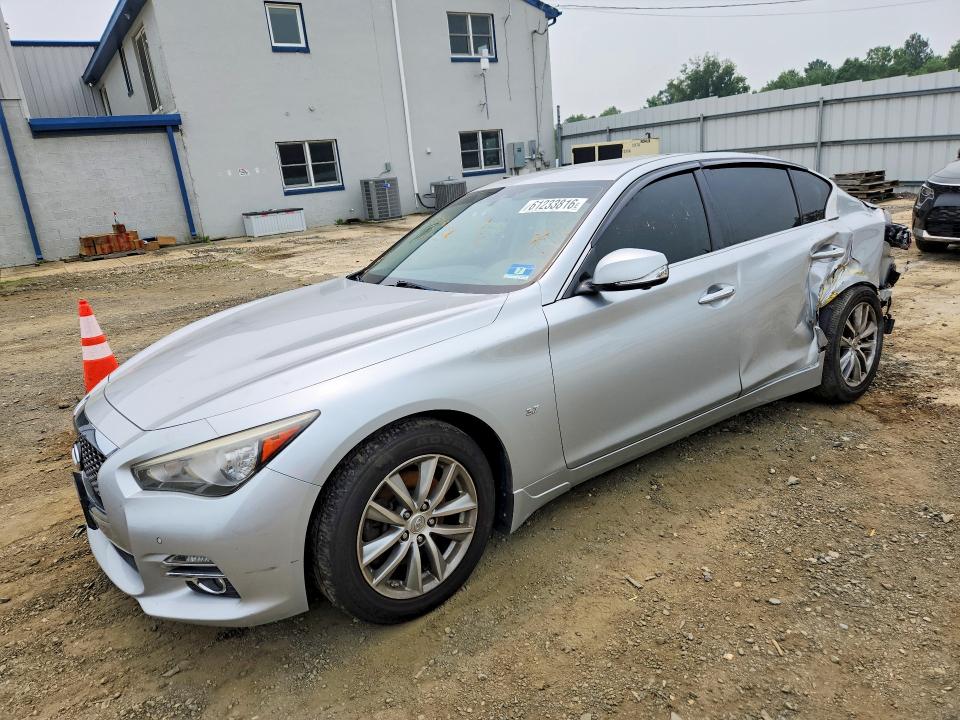 INFINITI Q50 2014 with VIN JN1BV7AR1EM695253 - Photo from auction