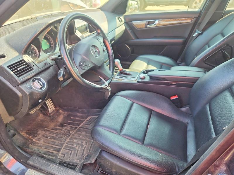 Photo 7 from auction – 2011 MERCEDES-BENZ C with VIN WDDGF8FBXBA496559