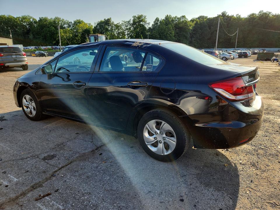 Photo 2 from auction – 2014 HONDA CIVIC with VIN 19XFB2F51EE226680