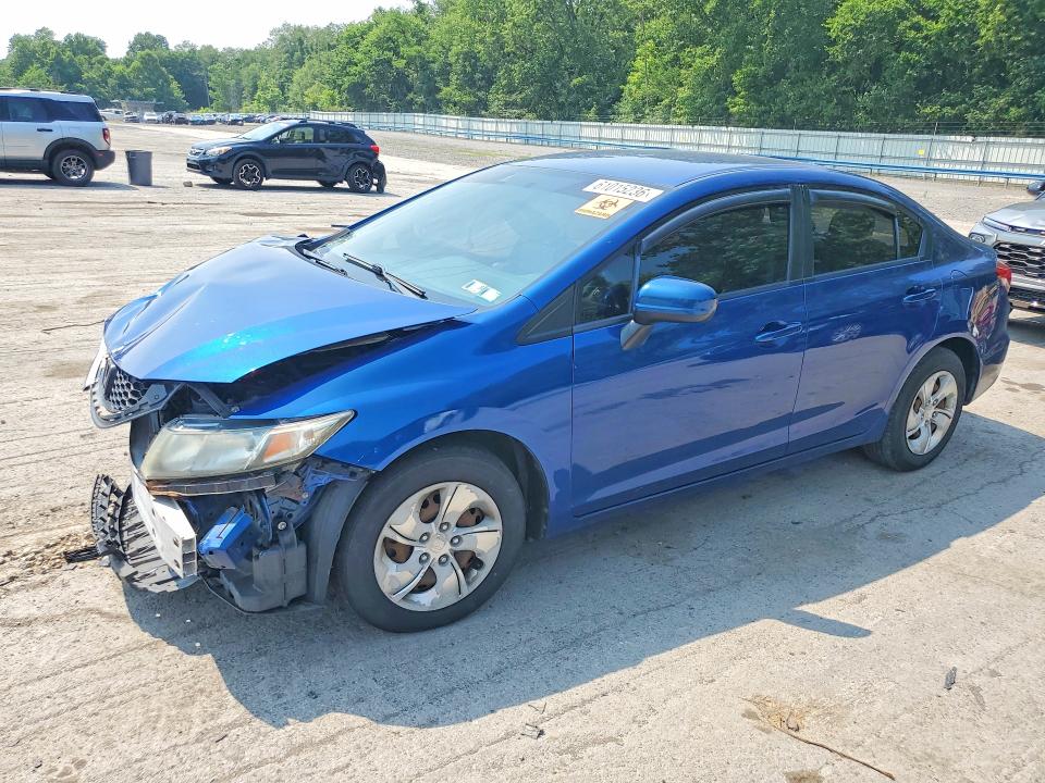 HONDA CIVIC 2015 with VIN 19XFB2F51FE047637 - Photo from auction