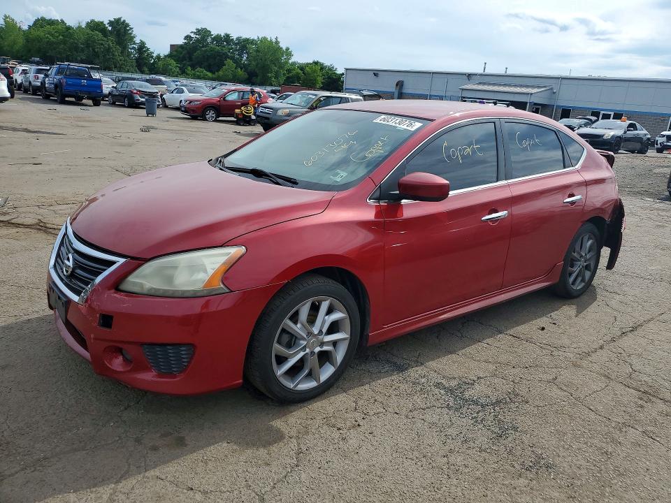 NISSAN SENTRA 2014 with VIN 3N1AB7AP1EL626995 - Photo from auction