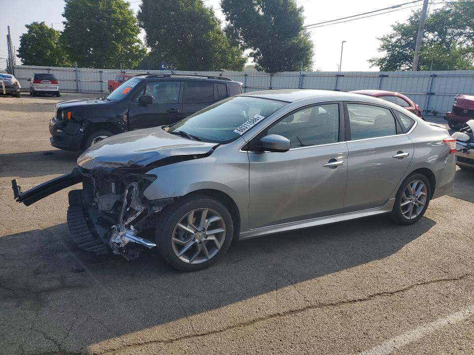 NISSAN SENTRA 2014 with VIN 3N1AB7AP9EL628803 - Photo from auction