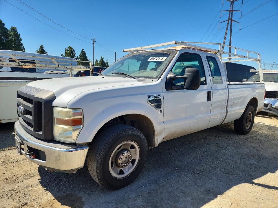 FORD F250 2008 с VIN 1FTSX20538EC02650 - Снимка от търг