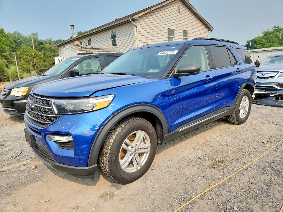 FORD EXPLORER 2022 with VIN 1FMSK8DH1NGB82545 - Photo from auction