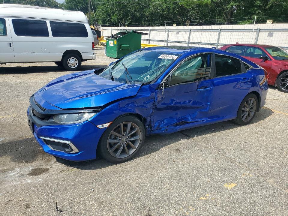 HONDA CIVIC 2020 with VIN 19XFC1F36LE016188 - Photo from auction