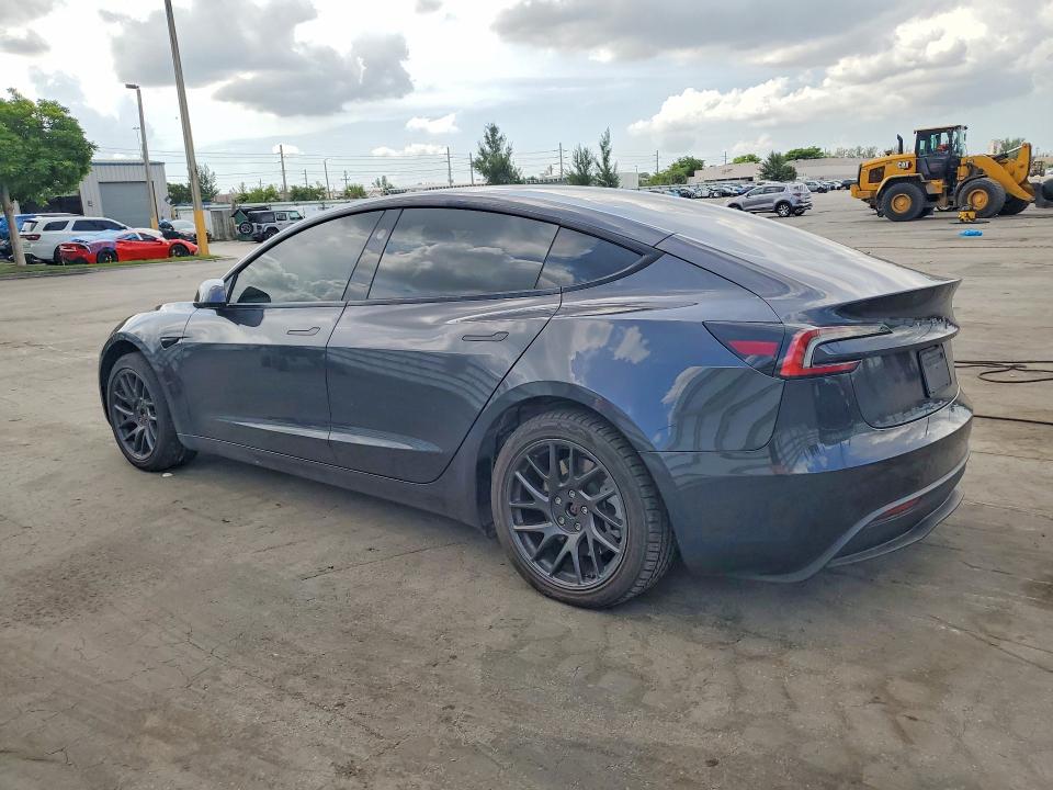 Photo 2 from auction – 2025 TESLA MODEL 3 with VIN 5YJ3E1EA3SF899933