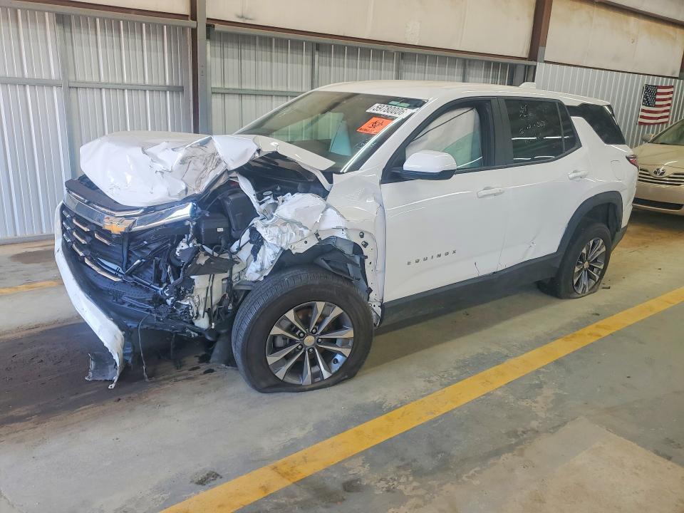 CHEVROLET EQUINOX 2025 with VIN 3GNAXHEG5SL265482 - Photo from auction