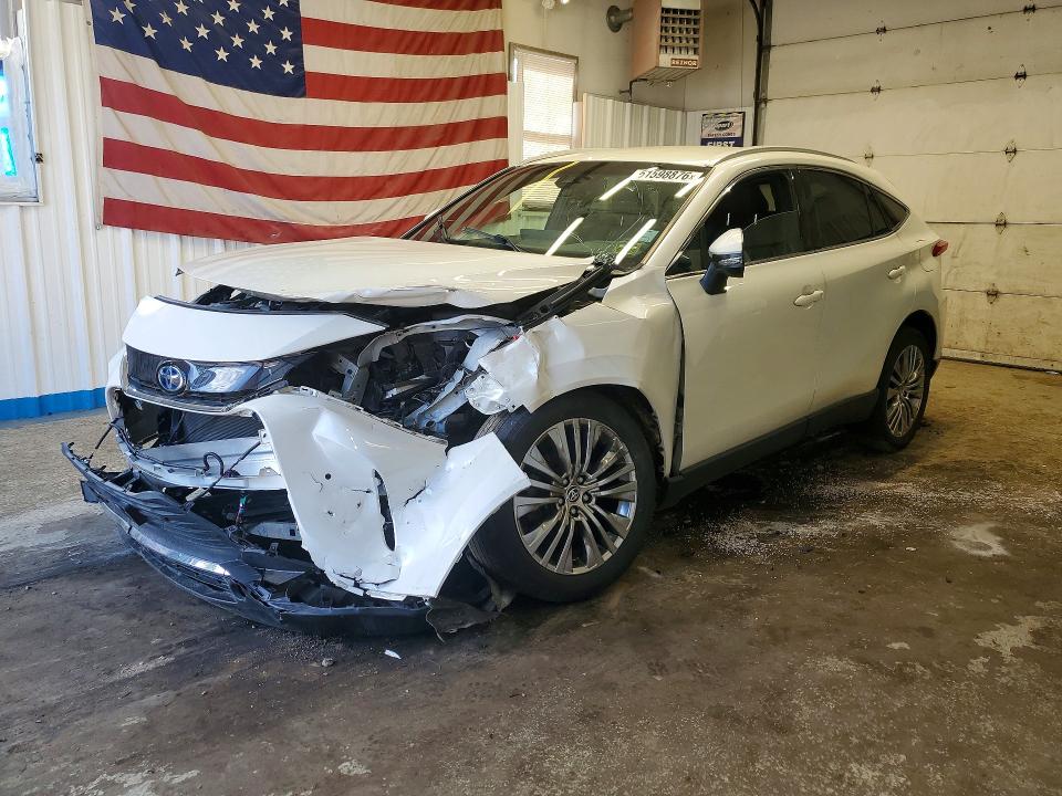 TOYOTA VENZA 2022 with VIN JTEAAAAH7NJ103148 - Photo from auction