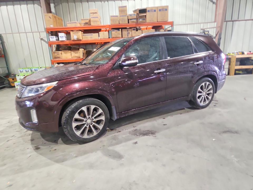 KIA SORENTO 2014 with VIN 5XYKW4A77EG480212 - Photo from auction