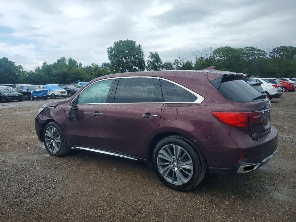 Photo 2 from auction – 2017 ACURA MDX with VIN 5FRYD4H53HB006076
