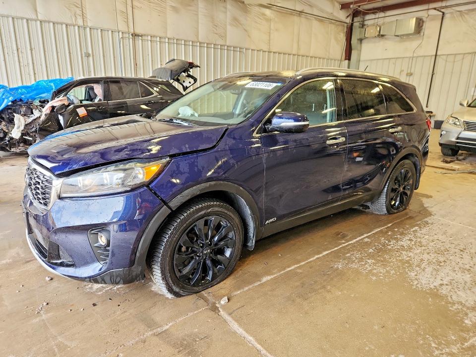 KIA SORENTO 2020 with VIN 5XYPHDA5XLG705976 - Photo from auction