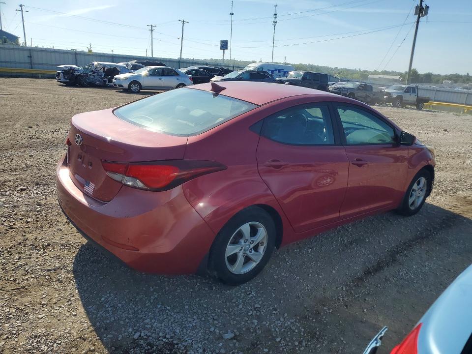 Photo 3 from auction – 2015 HYUNDAI ELANTRA with VIN KMHDH4AE7FU331571