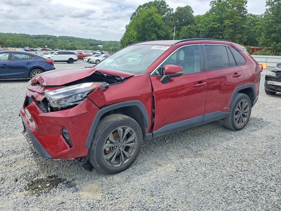 TOYOTA RAV4 2022 with VIN 4T3B6RFV7NU070970 - Photo from auction