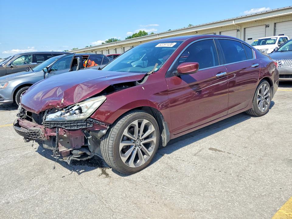 HONDA ACCORD 2015 with VIN 1HGCR2F58FA117752 - Photo from auction