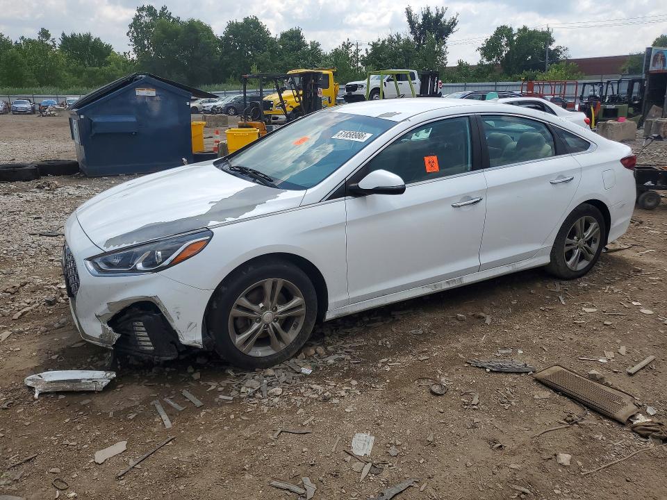 HYUNDAI SONATA 2019 with VIN 5NPE34AF5KH763287 - Photo from auction