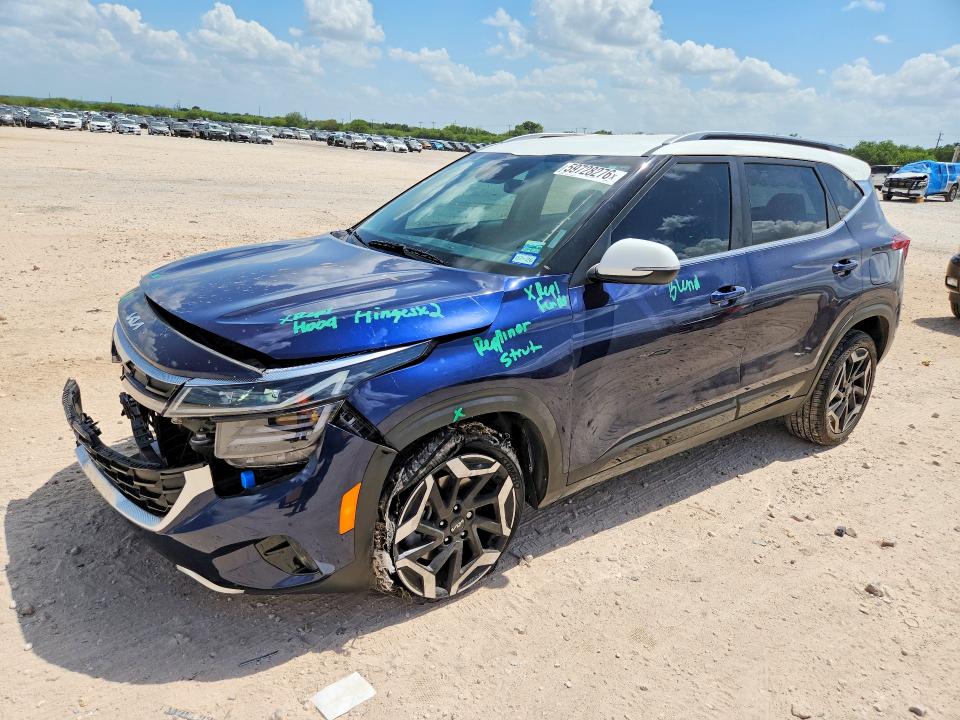 KIA SELTOS 2024 with VIN KNDETCA72R7499544 - Photo from auction