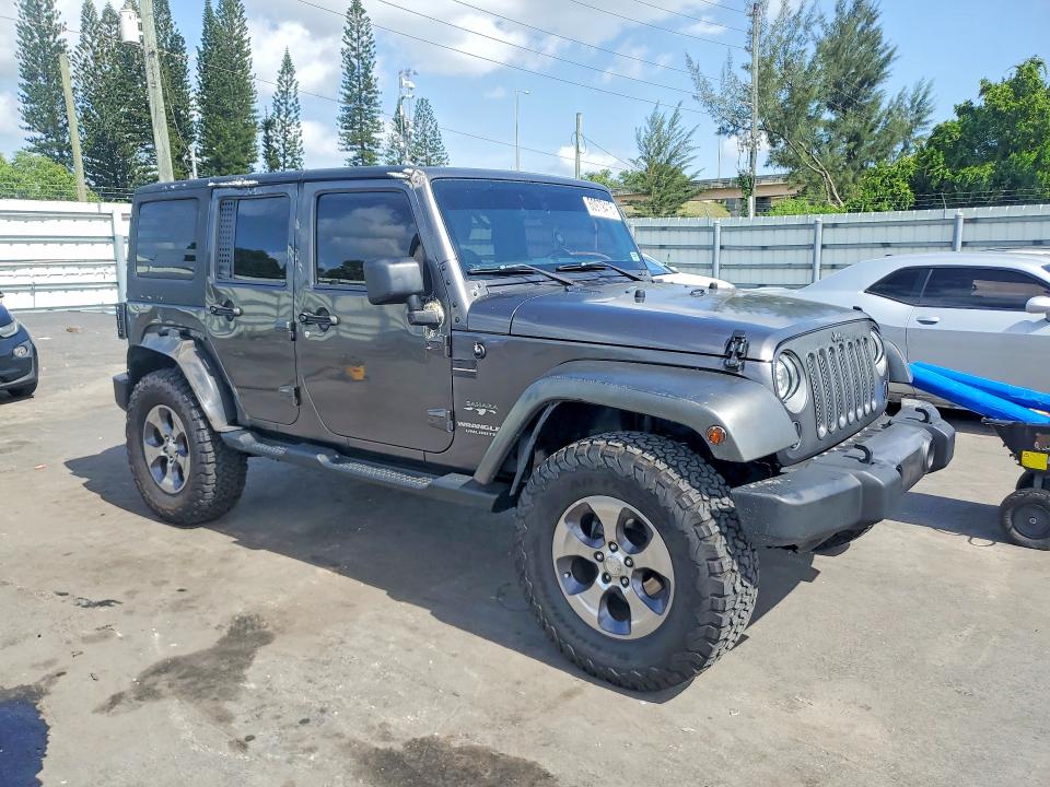 Снимка 4 от търг – 2016 JEEP WRANGLER UNLIMITED с VIN 1C4BJWEG8GL205881