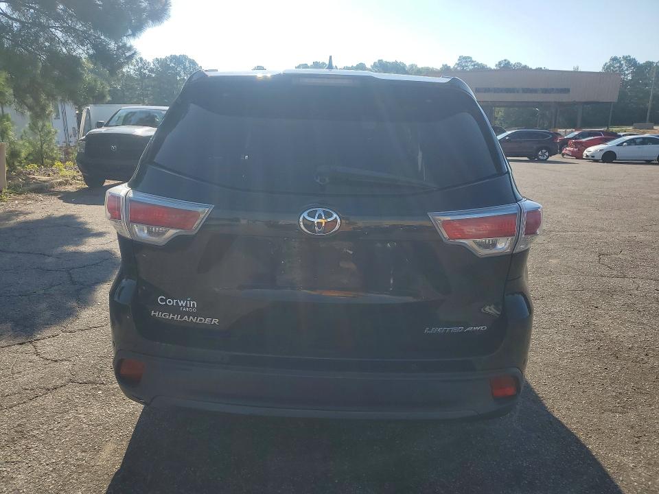 Photo 6 from auction – 2015 TOYOTA HIGHLANDER with VIN 5TDDKRFH1FS209203