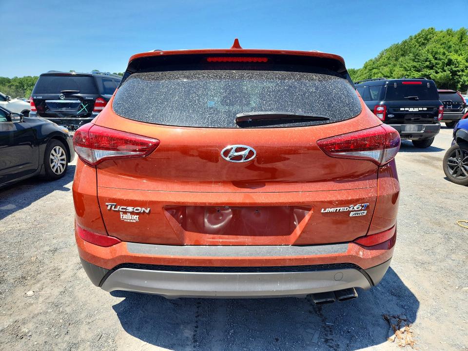 Photo 6 from auction – 2016 HYUNDAI TUCSON with VIN KM8J3CA21GU168242