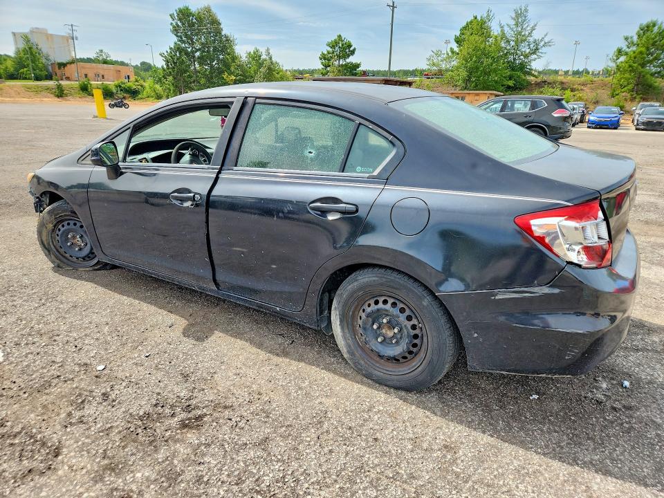 Photo 2 from auction – 2012 HONDA CIVIC LX with VIN 2HGFB2F51CH563482